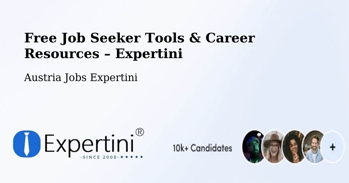 Free Job Seeker Tools & Career Resources – Reutte - Reutte, Austria Jobs Expertini
