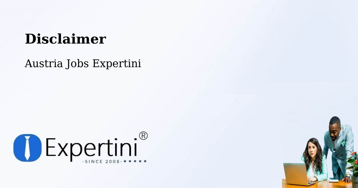 Disclaimer – Reutte - Austria Jobs Expertini